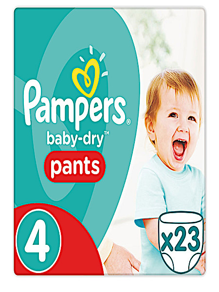 Pam­pers Ba­by dry pants maxi maat 4 23 stuks