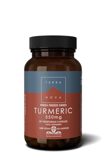 Terranova Turmeric 350 mg (50 Vegetarische capsules)