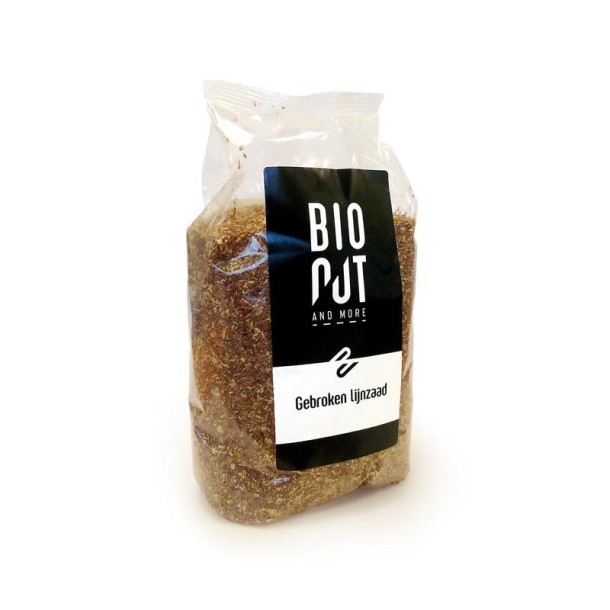 Bionut Lijnzaad gebroken bio (750 Gram)