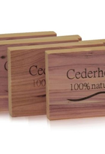 Beautylin Cederhout ladenblok 100% natuurlijk (4 Stuks)