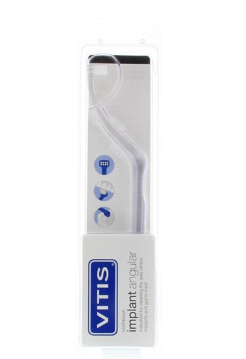 Vitis Implant tandenborstel angular (1 Stuks)