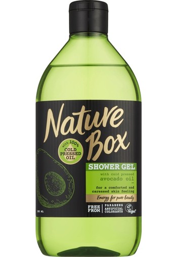 Nature Box Douchegel avocado 385 ml
