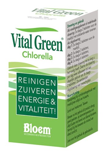Bloem Chlorella vital green (200 Tabletten)