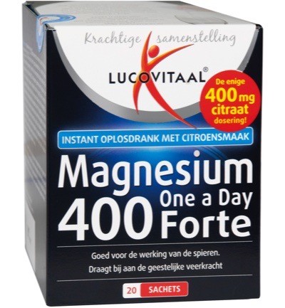 Lucovitaal Magnesium 400 Forte 20sach