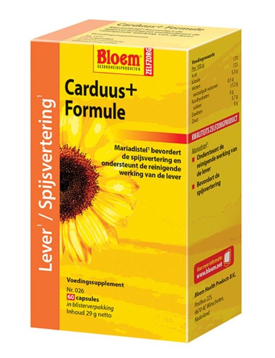 Bloem Carduus+ formule (60 Capsules)