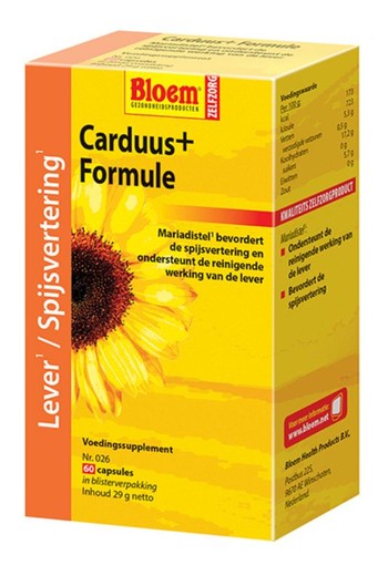 Bloem Carduus+ formule (60 Capsules)