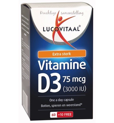 Lucovitaal Vitamine D3 75 Mcg 70ca