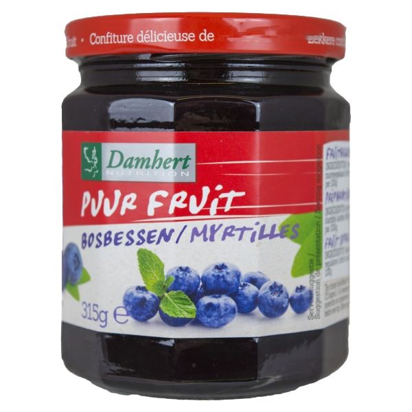 Damhert Puur fruit Besbessen confiture (315 Gram)
