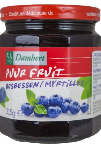 Damhert Puur fruit Besbessen confiture (315 Gram)