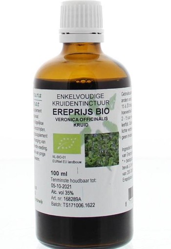 Natura Sanat Veronica off herb / ereprijskruid tinctuur bio (100 Milliliter)