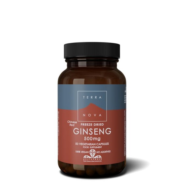 Terranova Ginseng 500 mg (50 Vegetarische capsules)