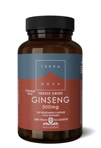 Terranova Ginseng 500 mg (100 Vegetarische capsules)