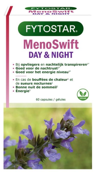 Fytostar Meno swift dag & nacht (60 Capsules)