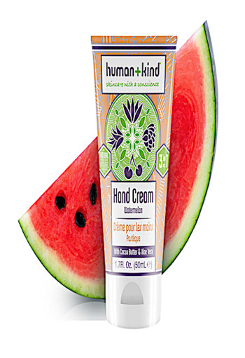 Human+Kind Hand elleboog voet creme watermelon vegan (50 Milliliter)