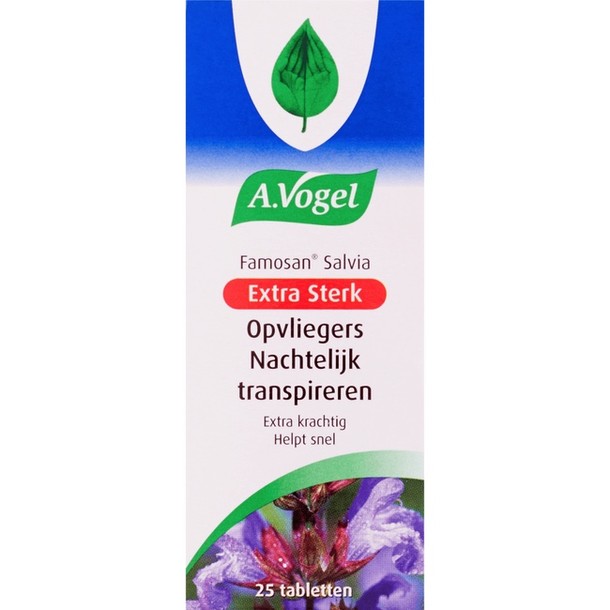 A. Vogel Famosan Salvia  Sterk Tabletten 25 stuks