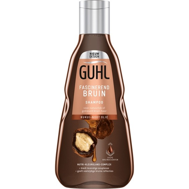 Guhl Shampoo colorshine bruin (250 ml)