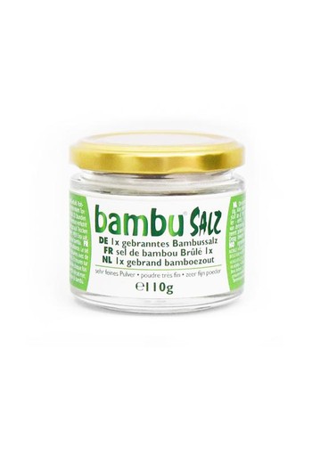 Bambu Salz Bamboezout zeer fijn 1x gebrand (110 Gram)