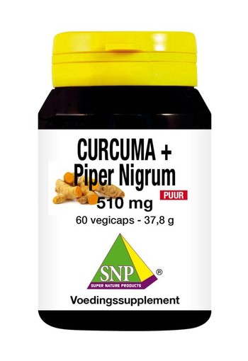 SNP Curcuma & piper nigrum 510mg puur (60 Vegetarische capsules)