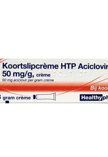 Healthypharm Koortslip creme aciclovir (3 Gram)