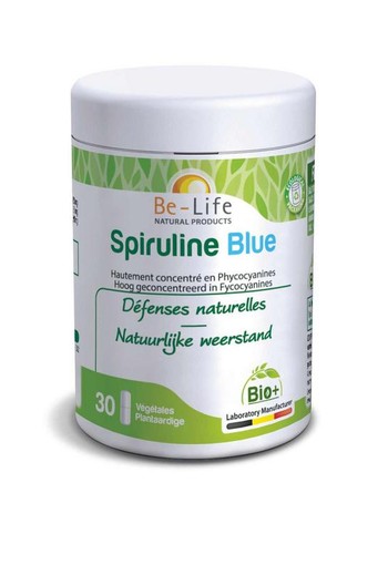 Be-Life Blauwe spirulina bio (30 Capsules)