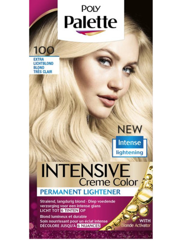 Poly Palette Haarverf 100 Extra licht blond 1 Set