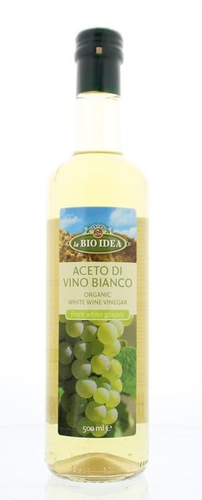 Bioidea Witte wijn azijn bio (500 Milliliter)