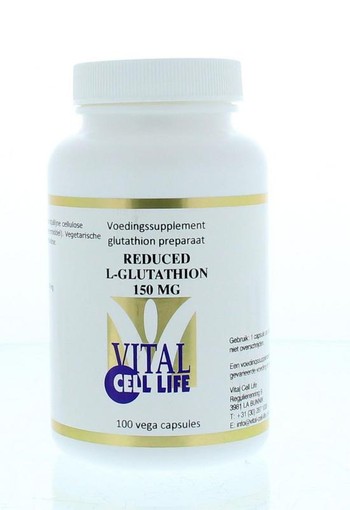 Vital Cell Life Reduced L-Glutathion 150mg (100 Capsules)
