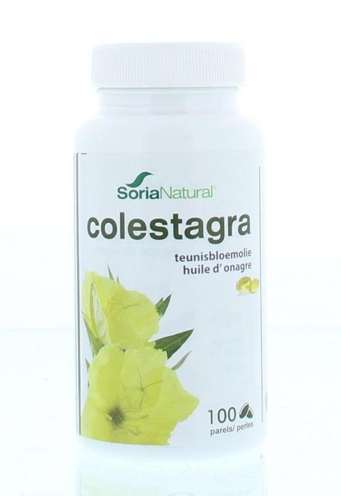 Soria Natural Colestagra teunisbloemolie (100 Softgels)